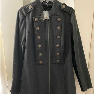 TORRID MILITARY STYLE LONG COAT
SZ 1 
NWT